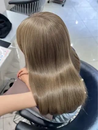 ロング カラー 韓国レイヤー×モテ髪 /MITSUKI🤍のヘアスタイル