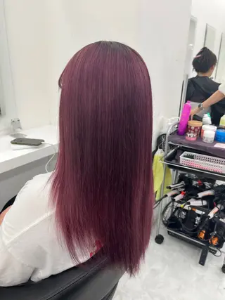 セミロング 🎀Girly艶髪カ ラー🎀Harukaのヘアスタイル