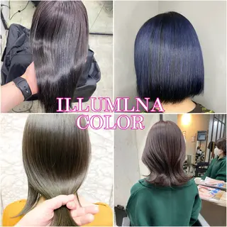 セミロング メンズカット/パーマ 艶カラーTAIGA︎のヘアスタイル