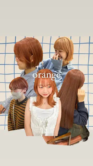 カラー このか/似合わせ/ 透明感/ダブルカラーのヘアスタイル