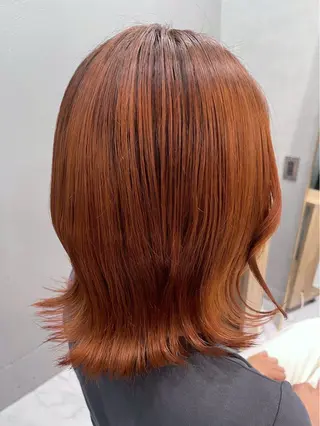 セミロング カラー ハイトーン/韓国風/ 艶髪/吉祥寺のヘアスタイル