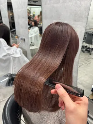 ロング カラー NOOS omotesando所属・あなたのお悩み改善" You"💚❤️💛のヘアスタイル