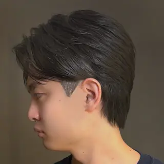 メンズ GO TODAY シェアサロン　原宿　Verno店所属・センターパート特化/ メンズカット/ヒロキのヘアスタイル