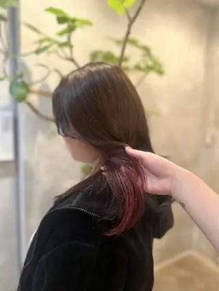 カラー 佐藤 万倫💞⭐️のヘアスタイル