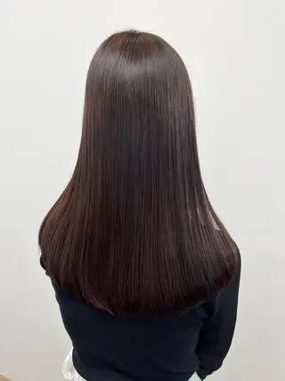 ロング 田淵 愛里のヘアスタイル