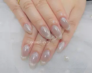 ネイル 𝐲𝐮𝐦𝐢🎀 長さ出しデザイン専門のネイルデザイン