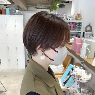 ショート ✨圧倒的満足度◎ 小顔美人ショート✨佃のヘアスタイル