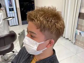 ショート カラー メンズ グランデュール焼津 SEIRYU🐉のヘアスタイル