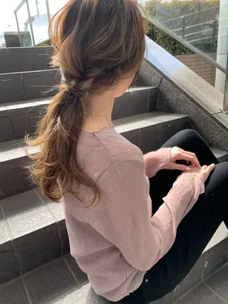 ロング ヘアアレンジ flocci🌙 フロクシのヘアスタイル