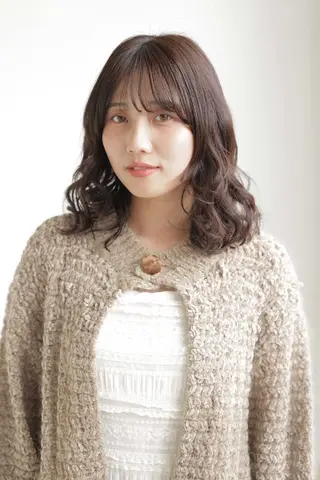 セミロング 束感まつぱ🥑🤍 NATUKI🤍のマツエク・マツパデザイン