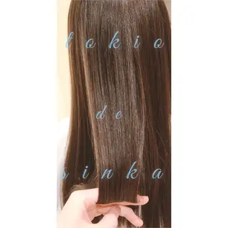 ロング 伊藤 祐輝のヘアスタイル