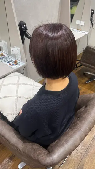 カラー 常長 ゆらのヘアスタイル