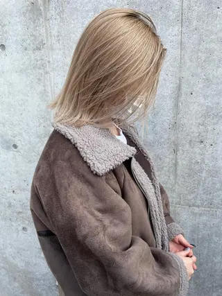 カラー newi梅田🫧韓国 ヘア🫧sakiのヘアスタイル