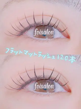 マツエク・マツパ foisalon 新宿西口店のマツエク・マツパデザイン