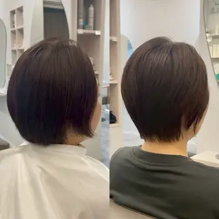 ショート SOLÉ.（ソレ)所属・白崎 龍神のヘアスタイル