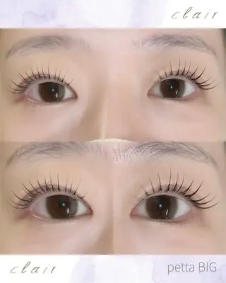 マツエク・マツパ claire BEAUTY SALON所属・若林 瞳華のマツエク・マツパデザイン