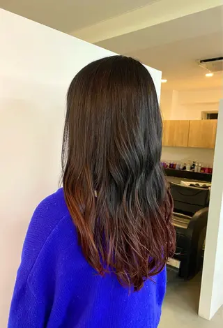 ロング カラー Aujuaソムリエ 🎨‎♡HARUのヘアスタイル