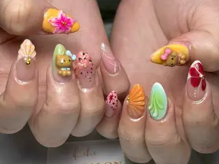 ネイル さくら💮💮 【オフ無料】のネイルデザイン