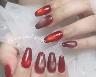 ネイル Gloss nail 💅モデル募集中のネイルデザイン
