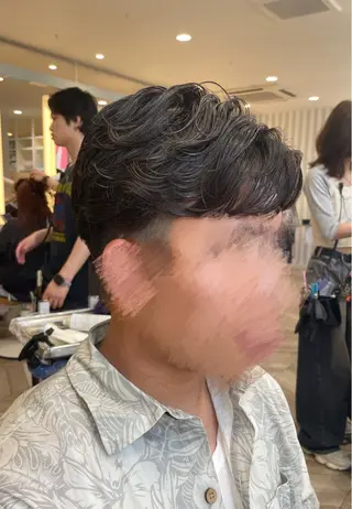 ショート パーマ メンズ レディースモデル 募集中🌟Reinaのヘアスタイル