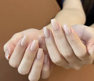 ネイル By moonネイル 🌷ワンホン/韓国風のネイルデザイン