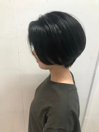 ショート A/LEE所属・久保田 千尋のヘアスタイル