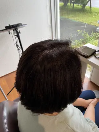 ミディアム カラー EARTH 浜松志都呂店所属・髪質改善×カラー🌈 ふたばのヘアスタイル