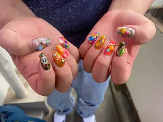 ネイル .unff所属・hana (..)個 性派/メンズネイル◎のネイルデザイン