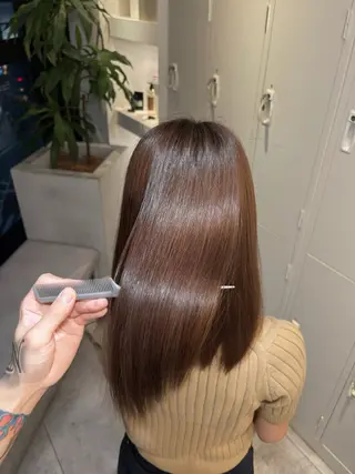 ミディアム 🍀祥吾🍀レイヤー 艶髪❣️髪質改善❤️のヘアスタイル