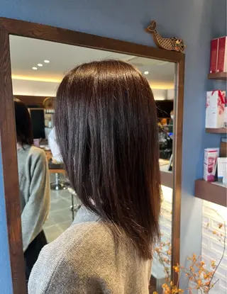 ミディアム カラー 🌼kubu🍀 Minami🌼のヘアスタイル