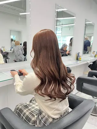 ロング カラー 🩰girlyモテ ヘア🩰🍨AYAのヘアスタイル
