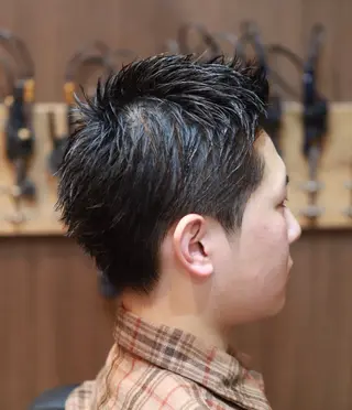 ショート なかで りゅうのすけのヘアスタイル