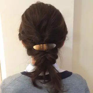 ヘアアレンジ ReMix 新宿店所属・タジマ ヤスヒサのヘアスタイル