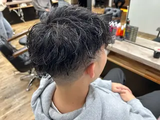パーマ メンズ DISCOHAIR 海老名店池田真聖のヘアスタイル