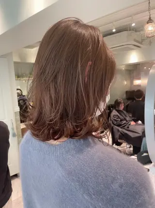 ミディアム カラー 美髪/カラー 美容院🌈渡辺隼也のヘアスタイル