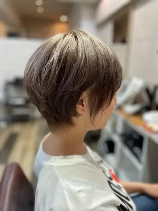 ショート カラー 💎ルフレ歌舞伎町 💎プルエクステのヘアスタイル