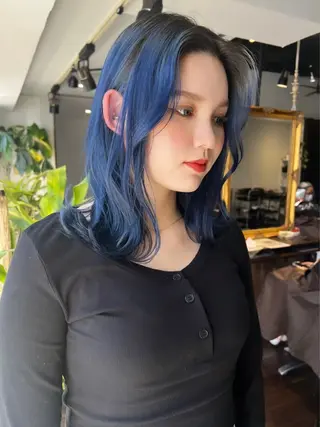 ミディアム カラー nendo_hair所属・ハイトーン/ボブ 🎀sonokaのヘアスタイル