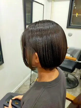 ショート キッズ カラー SUN GLOW  サングロウ所属・水素トリートメント／ 髪質改善/ナカノメのヘアスタイル