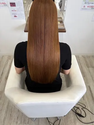 ロング SHO担当髪質改善 東加古川アーティブのヘアスタイル