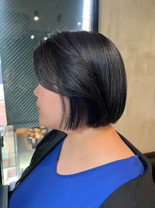 ミディアム ハイライト/白髪ぼか し/臼田さりな🌹のヘアスタイル