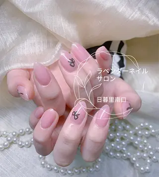 ネイル ラベンダー💖日暮里 ルル💖ネイルのネイルデザイン