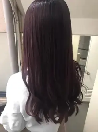 セミロング 髪質改善&艶カラー sotaのヘアスタイル