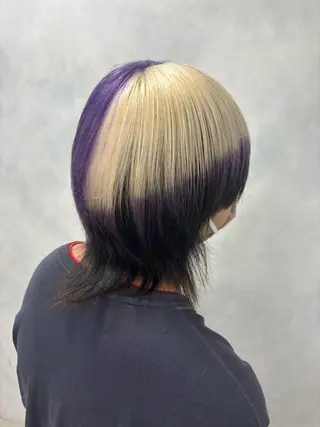 カラー L studio【エルスタジオ】所属・派手髪特化🫶 RYUSEI🐈‍⬛のヘアスタイル