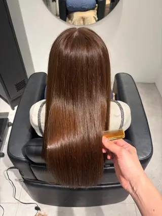 ロング カラー 高取大将 /髪質改善/艶髪のヘアスタイル