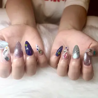ネイル 天野 希綾のネイルデザイン