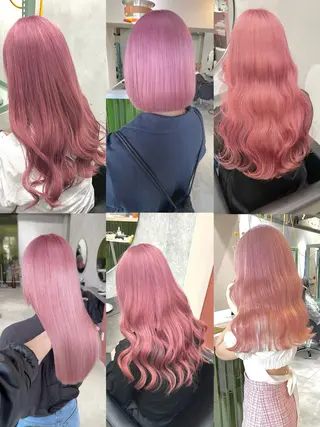 カラー 暖色ハイトーン特化 🥇Mioのヘアスタイル