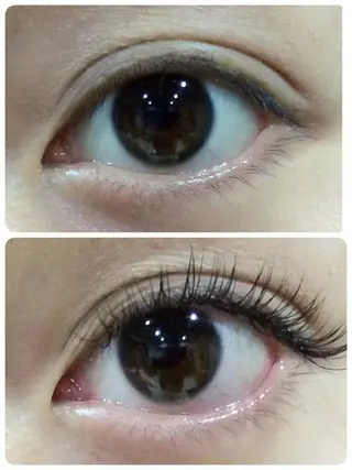 マツエク・マツパ KNACK eye lash RISAのマツエク・マツパデザイン