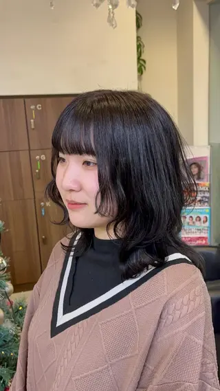 ミディアム Fuse/Sato Shiyuu🐈‍⬛のヘアスタイル