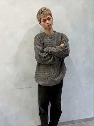 ショート 松田 望愛/透明感カラーのヘアスタイル