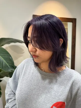 カラー ayaka♡ 柔らかカラーのヘアスタイル